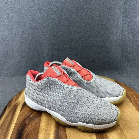 Nike Air Jordan Mens Future Low Athletic Shoes Gray Textured Woven 718948-023 10 - Picture 2 of 12
